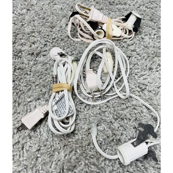 Socket Cords for Christmas Village Houses Bundle Set Of 3 Replacements - Picture 9 of 9